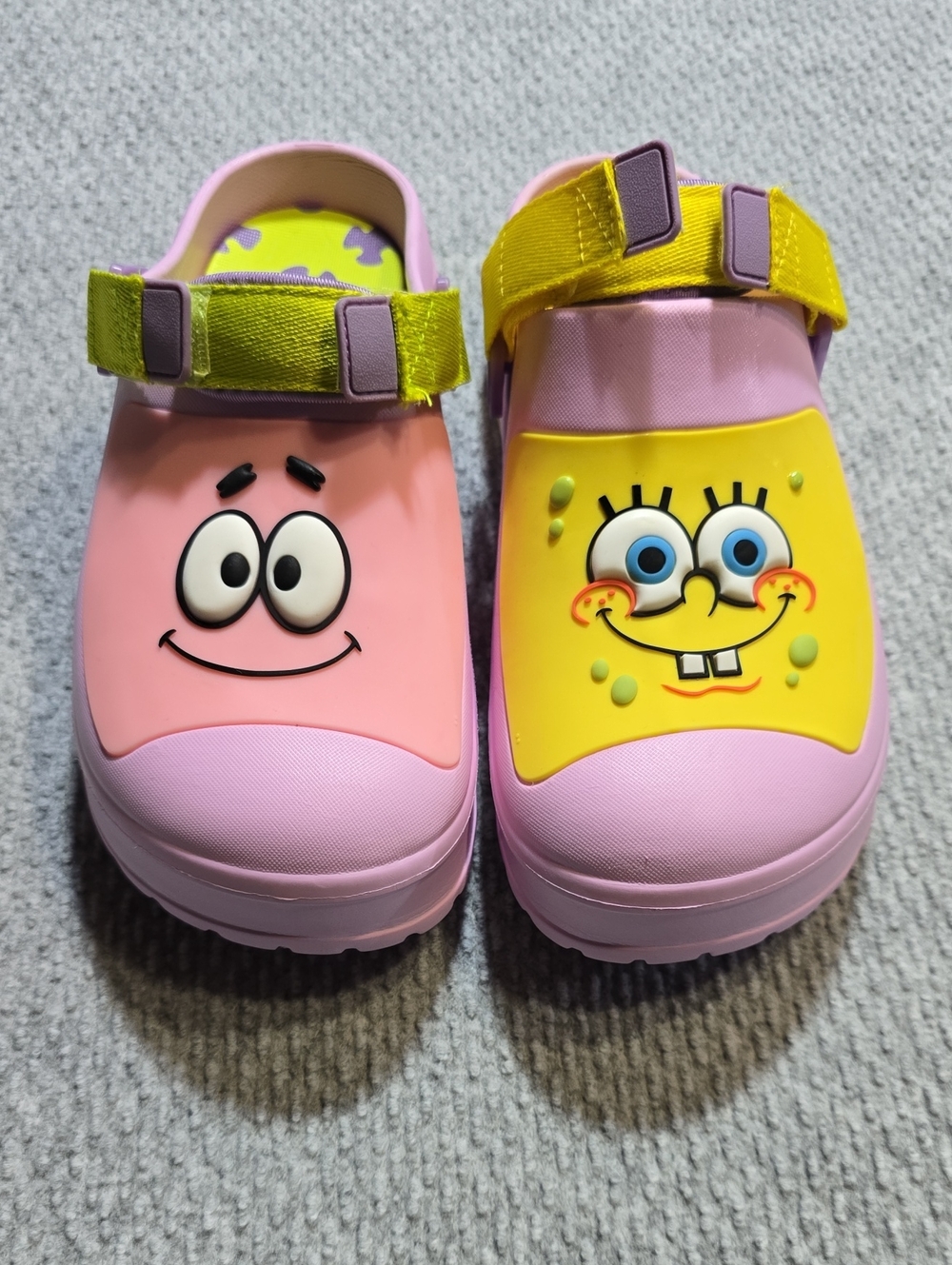 Kids Character Clog Shoes - Pink & Yellow